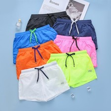 Men's Swim Shorts Low Waist Quick Dry Beach Board Shorts Casual Swimwear Trunks