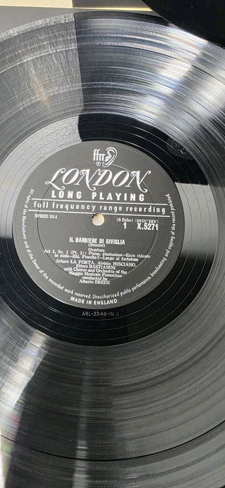 Vintage Vinyl Records Of Classic Opera Plays Lot Of 3 Set Of 3 Each - Image 2 of 4