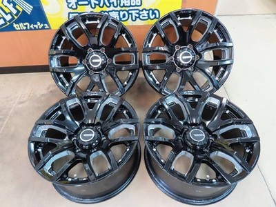 Rays Daytona Fdx-F6 17 Inch Aluminum Wheel 8J 20 6 Holes Pcd139.7 Black Machinin
