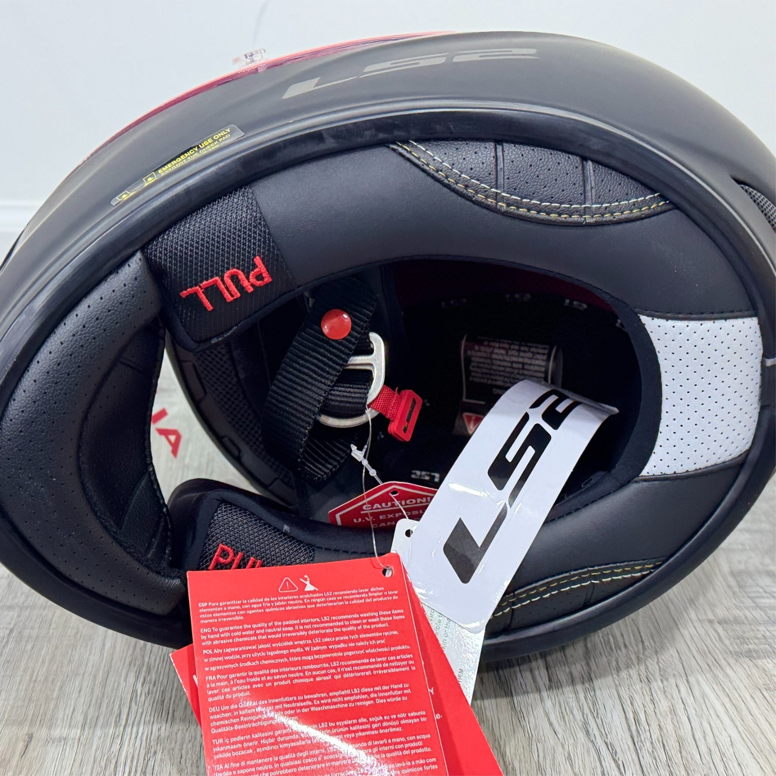 LS2 Arrow EVO Helmet Matte Black XXL 323-9016 Full Face DOT ECE Racing Touring
