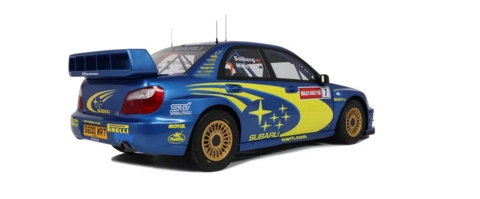 1/12 Subaru Impreza S9 - Rally of Wales - Solberg - 2003 - 1/12- Otto - G092 - Image 3 of 4