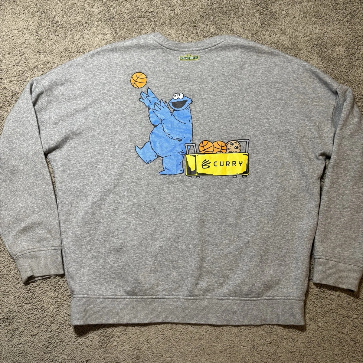 Under Armour Curry Brand x Sesame Street Cookie Monster Fleece 