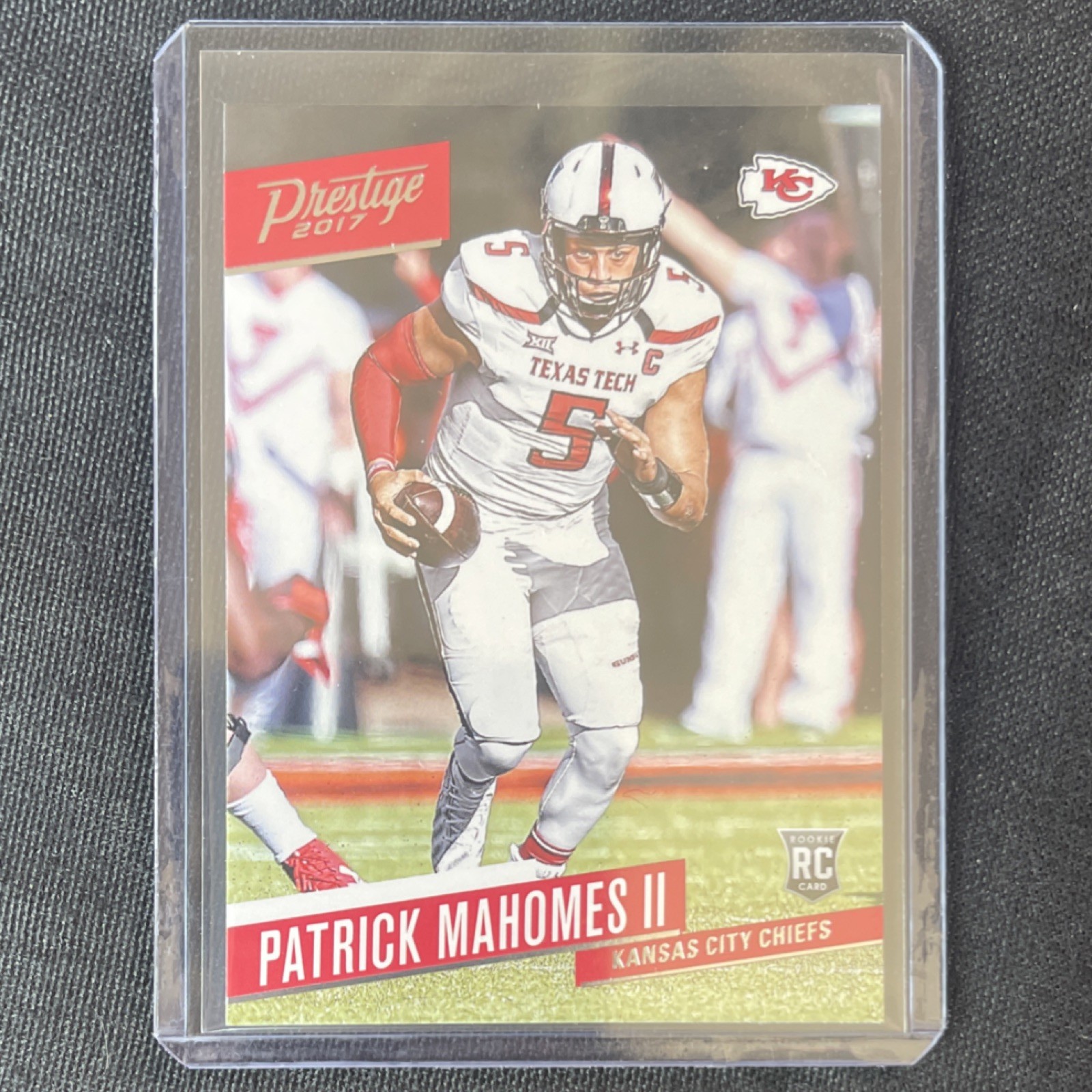 2017 Panini Prestige Patrick Mahomes (RC) #232 Kansas City Chiefs