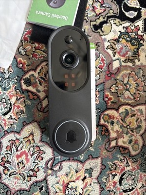 1080P WLAN Video Türklingel Kamera mit Glockenspiel, KI Menschenerkennung, Zwei-Wege Audio