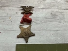 ORIGINAL CIVIL WAR VETERAN GAR MEDAL MARKED R2017