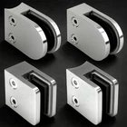 Glass holder glass clamp stainless steel V2A clamp holder glass clamp holder solid closed