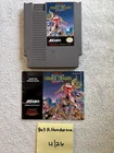 Double Dragon II Nintendo Entertainment System NES w/ Manual Authentic