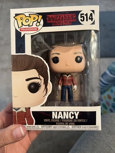 Funko Pop! Vinyl: Stranger Things Nancy Wheeler (W/ Gun) #514 VAULTED