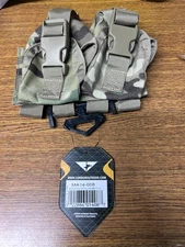 2 Pack Condor MA15 Tactical MOLLE PALS Single Frag Grenade Multi-Purpose Pouch