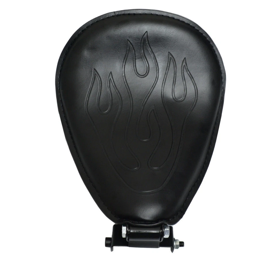 SOLO 座椅火焰皮革弹簧底座支架套件适用于 Harley Sportster Dyna 定制 — 第 4/4 张图片