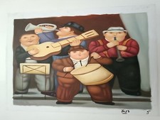 DIPINTO MODERNO  BOTERO CM 60x90  OLIO SU TELA