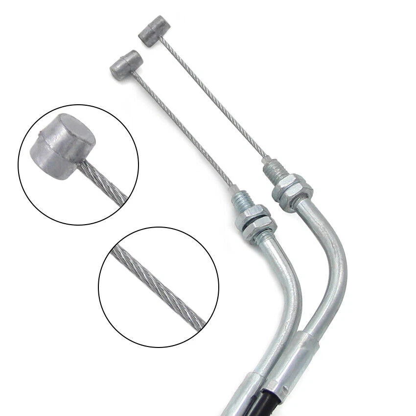 For Yamaha Throttle Cable Wires V Star 650 XVS400 XVS650 Custom 5KP-26311-02 - Image 3 of 4