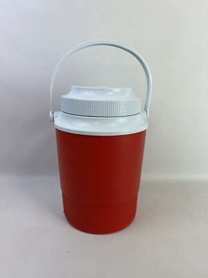 Vintage GOTT Rubbermaid Water Cooler Jug #1502 with Top Handle