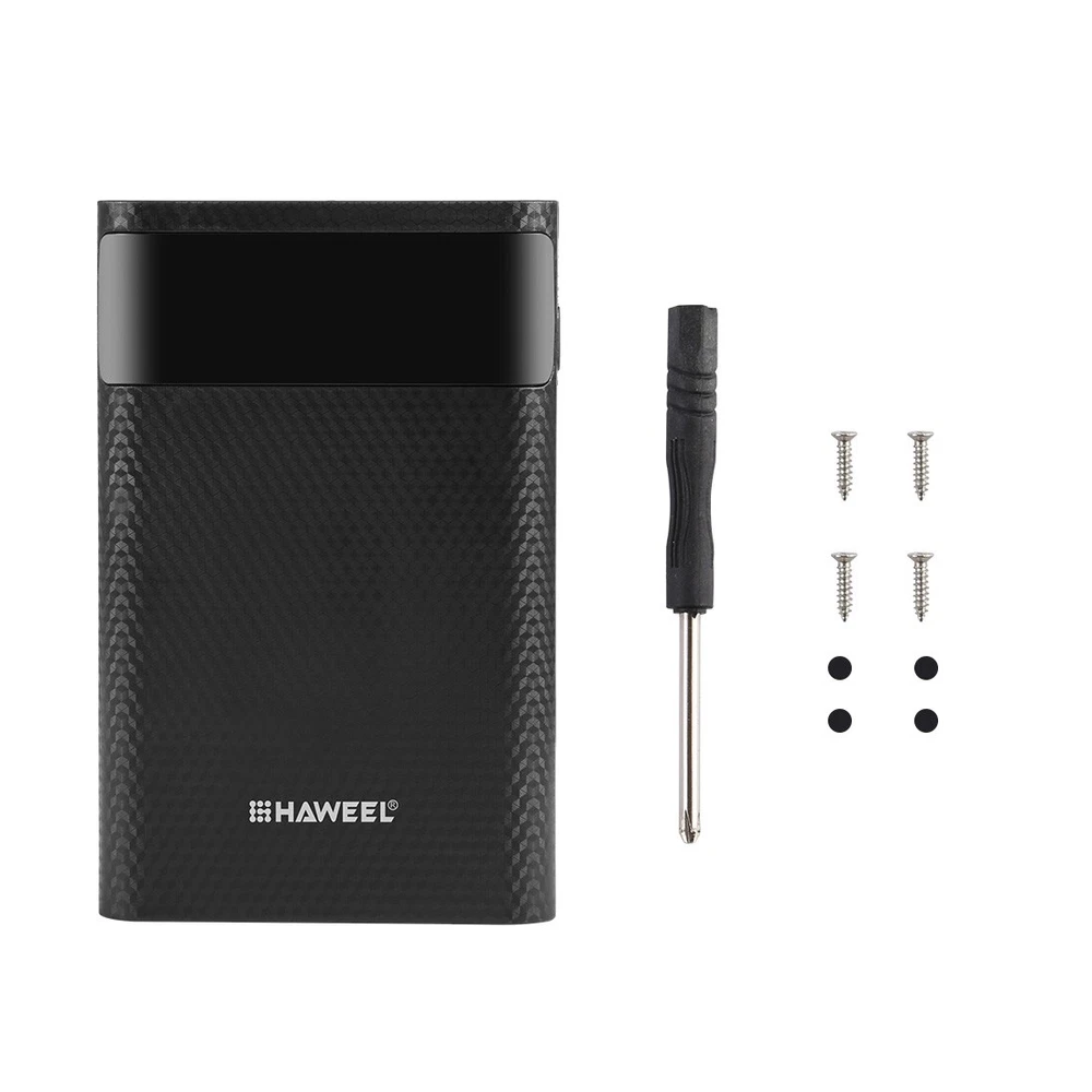 Power Bank Battery Shell Case for 18650 4 slots DIY Detachable USB Charging Box