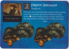 Pirates CSG - Revolution 039 - Firepot Specialist England Crew - New Unpunched