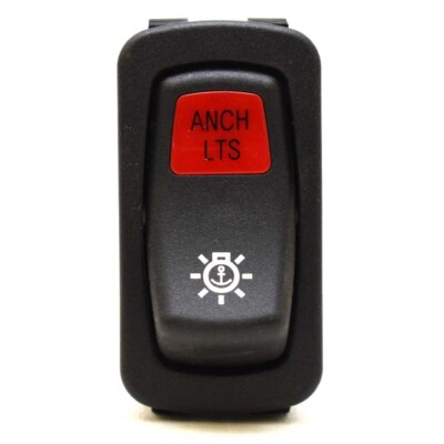 Carling Boat Rocker Switch | Carver Anchor Lights Black Red
