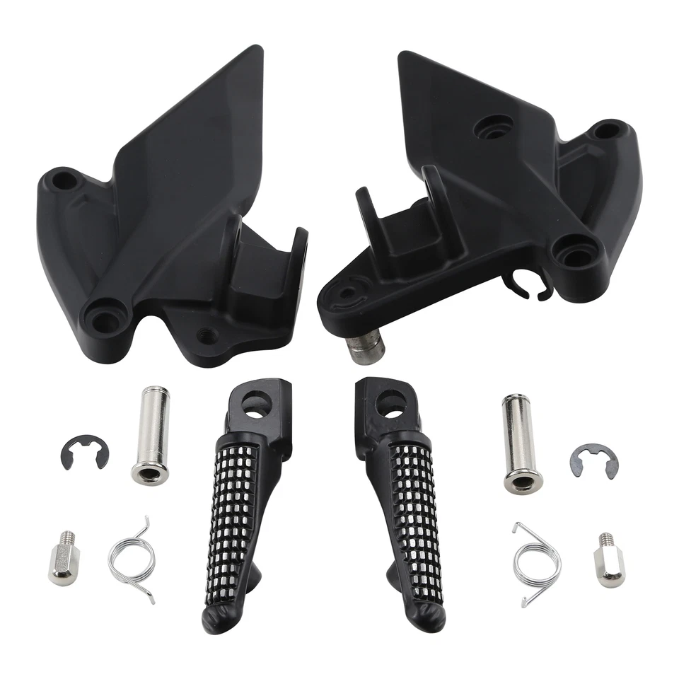 Soporte de pedales de estriberas delanteras apto para Kawasaki Z1000 ZR1000 2010-2021 Foto 4 de 4