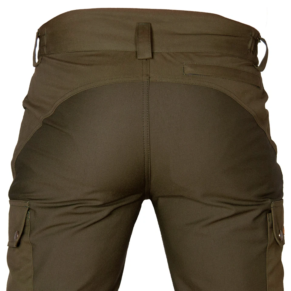 Hubertus Canvas Outdoorhose oliv Übergröße Normalgrößen untersetzte Größen NEU - Bild 1 von 1