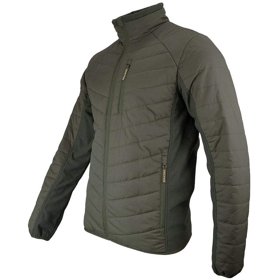 Jack Pyke Hybrid Chaqueta Hombre Caza Cálido Casual Ligero Excursionismo Verde - Imagen 1 de 1
