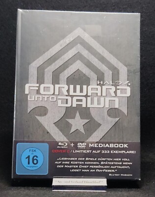 Halo 4 - Forward Unto Dawn Blu-ray/DVD Mediabook  Lim. 333 Exemplare -NEU