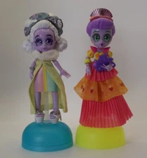 Capsule Chix Doll Lot 2 Mix Match Surprise Fashion Ultimix Moose 5”