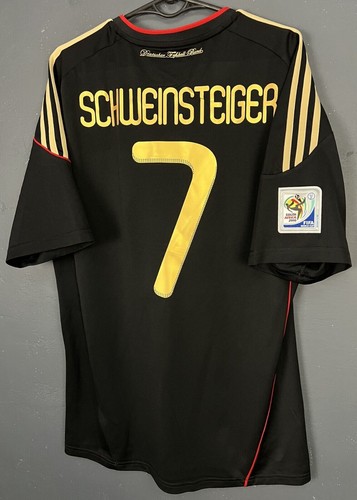 MEN'S SCHWEINSTEIGER GERMANY 2010/2011 DEUTSCHLAND SOCCER FOOTBALL SHIRT SIZE M - Picture 3 of 17
