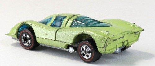 Hot Wheels Redlines Porsche 917, verde lima (5995) - Imagen 5 de 10