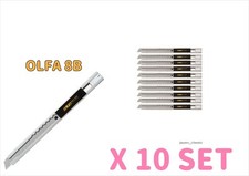 OLFA STAINLESS STEEL 8B BLADE 9mm S-TYPE JAPA...