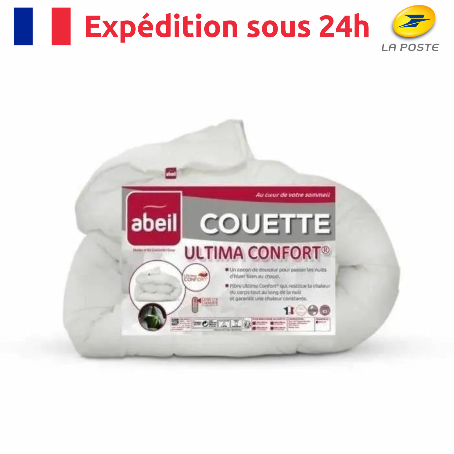 Couette idéale hiver chaude pour lit 1 personne et chambre fraîche
