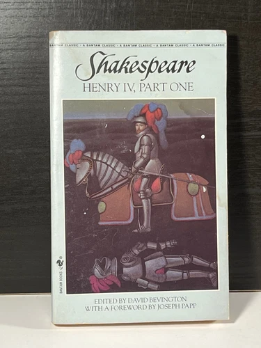William Shakespeare HENRY IV PART ONE paperback PB Book Play Bantam Classics 1