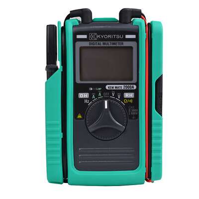 Kyoritsu 2000A Digital Multimeter AC/DC Clamp Tester New Kd
