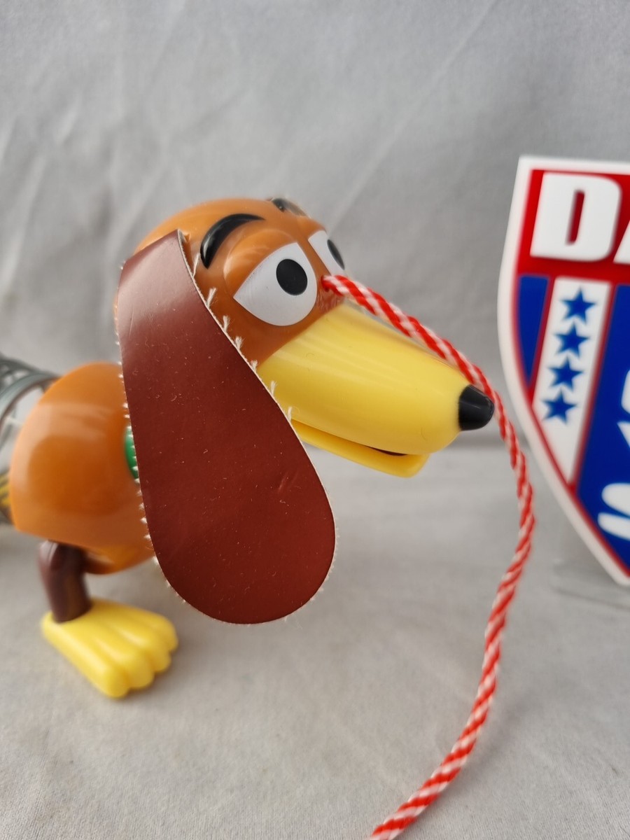 Disney Pixar Toy Story Slinky Dog Pull Along Toy with Wheels UK