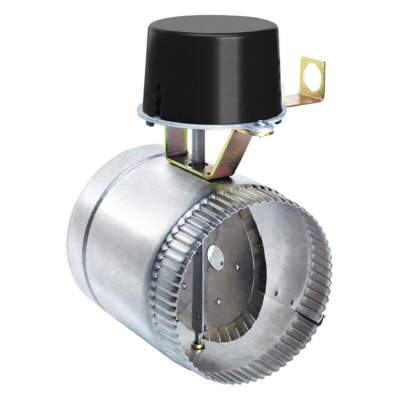 FIELD CONTROLS GVD-5PL Vent Damper,6-1/16 in L x 9-7/8 in H,SS 45DX54