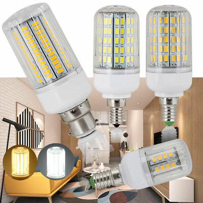 E27 LED Birnen Mais Lichter B22 E14 5730 SMD Weiße Lampen 220V 240V