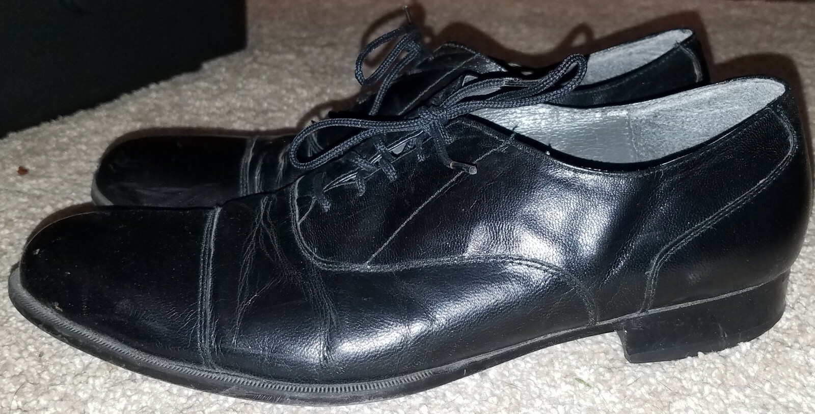 SAOLA Botany Club uomo pelle nera taglia 9