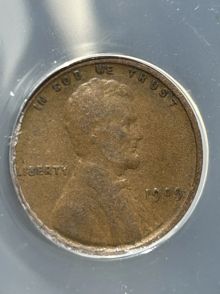 1909 VDB Lincoln Cent Graded Very Fine 20, Rare Limited Edition Vintage Coin | - Image 4 of 4