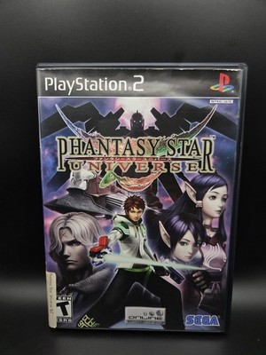 SEGA Phantasy Star Universe (PS2) CIB - Guaranteed Tested