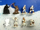 Star Wars Vintage Micro Collection Diecast Figure Lot Of 8 1982 Kenner 80s #2