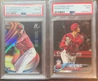 Shohei Ohtani/Josh Allen 2018 Bowman Platinum  W/Glove RC PSA 8-7 CARD MIXED LOT