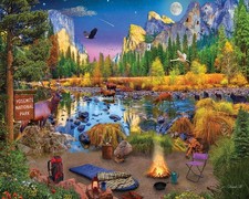 1000 Piece Jigsaw Puzzle National Park, Yosemite