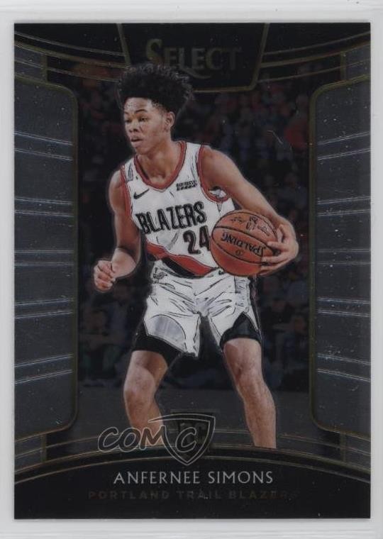 2018-19 Panini Select Concourse Anfernee Simons #39 Rookie RC 12g7