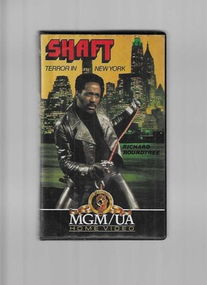 Richard Roundtree   SHAFT  Terror in New York   Video 2000  Rarität  NEU OVP
