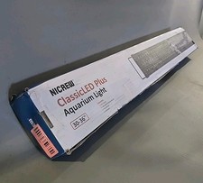 Nicrew ClassicLED Plus LED Aquarium Light with Adjustable Docking Mounts 30-36"