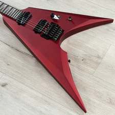 ESP LTD Arrow-1000 Guitar, Fishman Fluence Modern Pickups, Candy Apple Red Satin