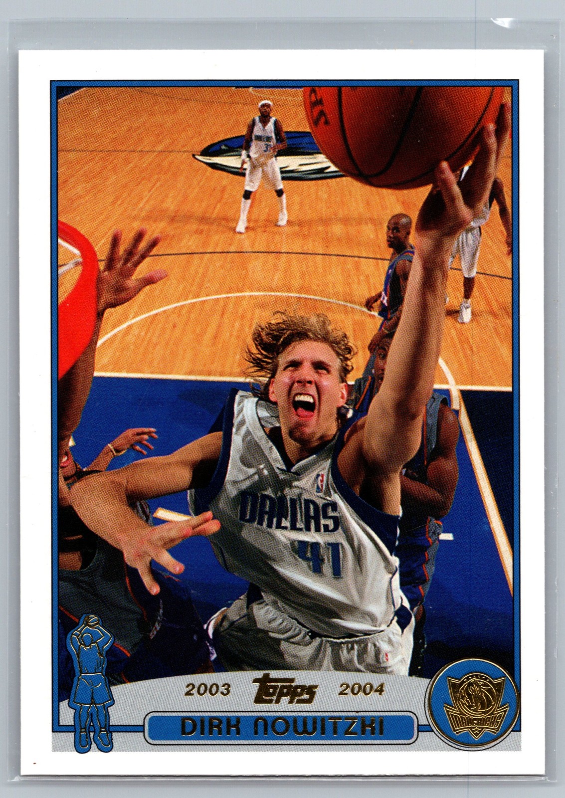 2003-04 Topps 1st Edition #41 Dirk Nowitzki Dallas Mavericks