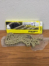ProTaper 428 MX Chain 134 Links Gold Missing Master Link