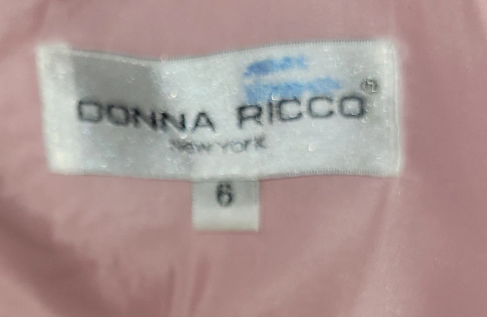 Y2k 90s Women's Pink Satin Babydoll Coquette Fairy Whimsigoth Formal Dress Sz 6 - Image 3 of 4