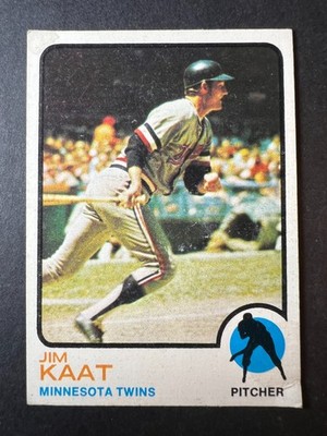 1973 Topps Jim Kaat #530 creased