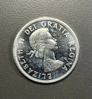 1964 Canada $1 Silver Dollar .800 Fine Silver Coin Charlottetown Quebec