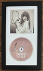 Framed TAYLOR SWIFT 1989 PINK CD & SIGNED Autographed HEART Picture PSA DNA COA